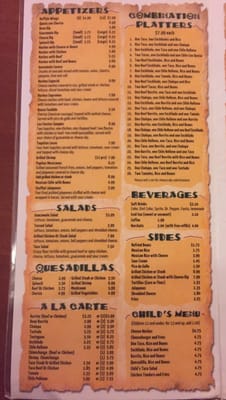 Menu photo 6 Las Fiestas Cafe Nashville, TN