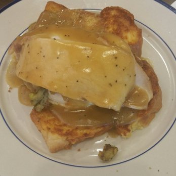 Bob Evans - Open faced Turkey potato dressing - American Near Me - Burbank, Ohio