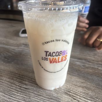 Tacos Los Vales - Horchata $5.20 - Tacos Near Me - Phoenix, Arizona