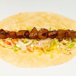 Beef Shish Kebab Wrap