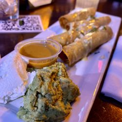 The Mint - Taquitos dorados appetizer is kinda a meal in itself! Real good stuff!