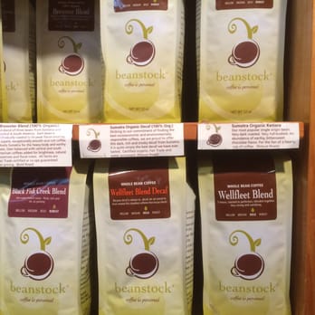 Cook Shop - Just a small look at the beanstock blends they have. - Kitchen & Bath Near Me - Brewster, Massachusetts