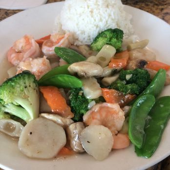 Green Garden - Shrimp with mixed vegetables. - Chinese Near Me - Houston, Texas Green Garden - Shrimp with mixed vegetables. - Chinese Near Me - Houston, Texas