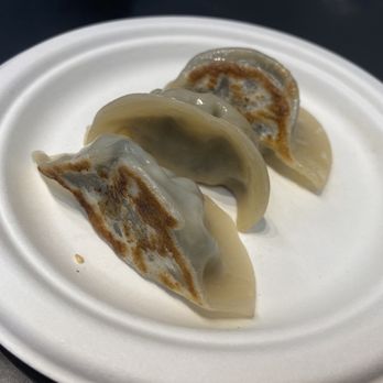 Kam Wai Dim Sum - Almost finished my mushroom dumpling before a photo - yummy vegan option! (order comes with 5 dumplings) - Dim Sum Near Me - Vancouver, British Columbia Kam Wai Dim Sum - Almost finished my mushroom dumpling before a photo - yummy vegan option! (order comes with 5 dumplings) - Dim Sum Near Me - Vancouver, British Columbia
