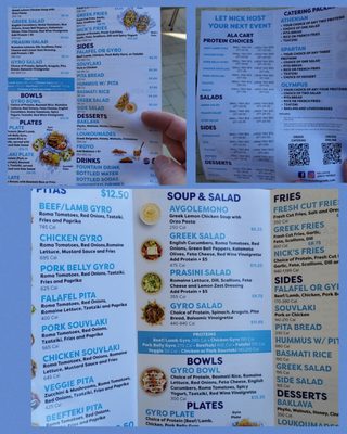 Menu photo 4 Nick The Greek Greenbrae, CA Menu photo 4 Nick The Greek Greenbrae, CA