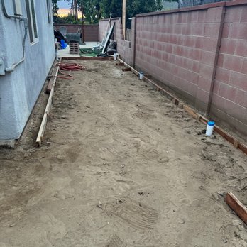 C&A Tree Care - Getting ready to pour concrete - Tree Services Near Me - Buena Park, California