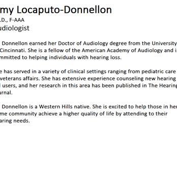 Cincinnati Hearing Center - Hearing Aid Providers Near Me - Cincinnati, Ohio