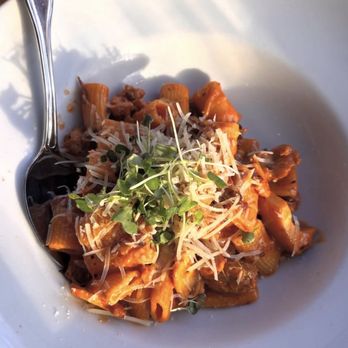 Grappa - Spicy sausage rigatoni - Mediterranean Near Me - Seattle, Washington Grappa - Spicy sausage rigatoni - Mediterranean Near Me - Seattle, Washington