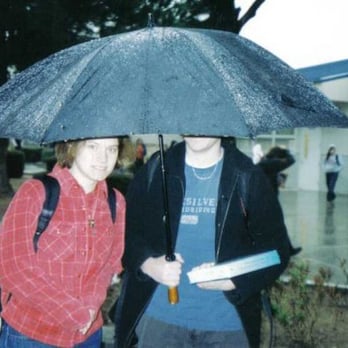 Centennial High School - Another terribly geeky photo of me in 2001 on campus at CHS. - Middle Schools & High Schools Near Me - Bakersfield, California