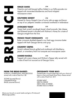 Menu photo 1 The Local Graze Tifton, GA Menu photo 1 The Local Graze Tifton, GA