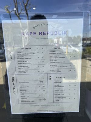 Menu photo 3 Kape Republik Ontario, CA Menu photo 3 Kape Republik Ontario, CA