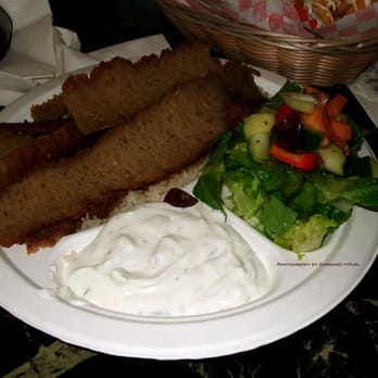 Gyro Hut - Gyro plate with salad. - Halal Near Me - Seattle, Washington