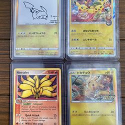 Picked up some good Pikachu cards and a Ninetails.