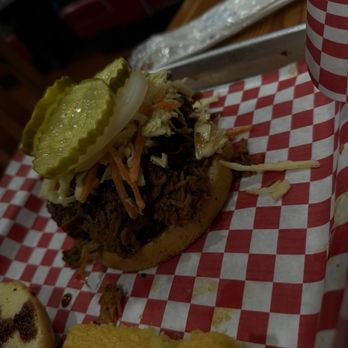 Hard Times BBQ - Pulled pork sandwich - Barbeque Near Me - Marysville, California Hard Times BBQ - Pulled pork sandwich - Barbeque Near Me - Marysville, California