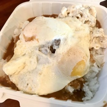 Hamada General Store - Braised beef loco moco - Salad Near Me - Honolulu, Hawaii Hamada General Store - Braised beef loco moco - Salad Near Me - Honolulu, Hawaii