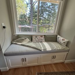 Bedroom cushion, front bench Bedroom cushion, front bench