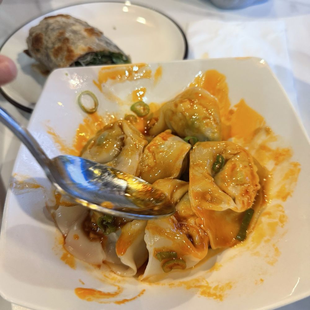 Noodle St - Chicken Spicy Wontons - Noodles Near Me - Fullerton, California
