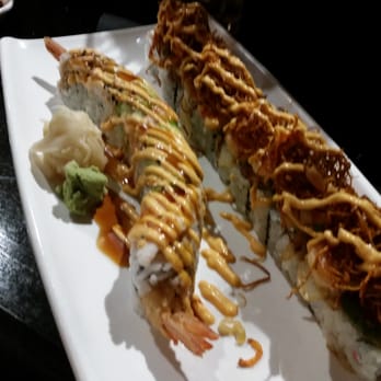 Sushi Fever - Ultimate Shrimp Roll and Carrot Top Roll - Japanese Near Me - Cedar Park, Texas Sushi Fever - Ultimate Shrimp Roll and Carrot Top Roll - Japanese Near Me - Cedar Park, Texas