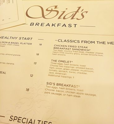 Menu photo 8 Sid's Cafe Las Vegas, NV Menu photo 8 Sid's Cafe Las Vegas, NV