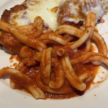 Casarecce - Chicken Parmigiana - Italian Near Me - Boston, Massachusetts