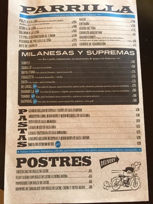 Menu photo 6 De Local Playa del Carmen, ROO