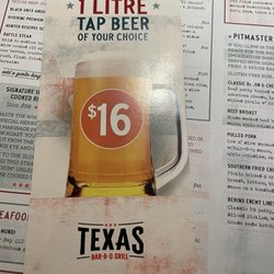 Texas Bar-B-Q Grill - Menu