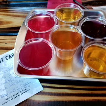 Cider Corps - Cider flight. - Cideries Near Me - Mesa, Arizona