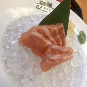 Time Out Market - Salmon sashimi - Public Markets Near Me - Lisbon, 11 Time Out Market - Salmon sashimi - Public Markets Near Me - Lisbon, 11