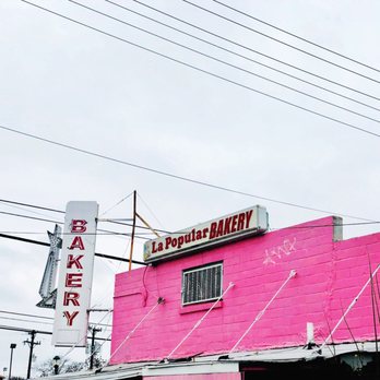 La Popular - The prettiest pink building! Can't miss it! - Bakeries Near Me - San Antonio, Texas La Popular - The prettiest pink building! Can't miss it! - Bakeries Near Me - San Antonio, Texas