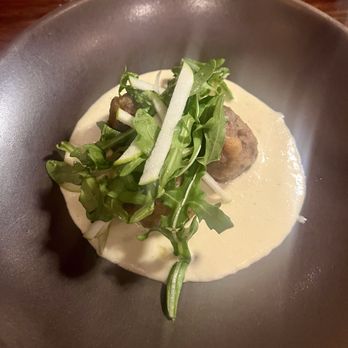 David's Restaurant - Duck Andouille Meatballs - New American Near Me - Portland, Maine