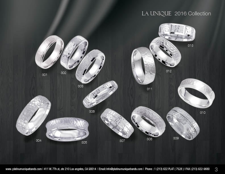 LA UNIQUE PLATINUM WEDDING BAND 13 Photos 411 W 7th St, Los Angeles