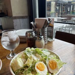 First time eating here. Had Caesar salad and Margarita pizza. Both were delicious and amazing. Service was great too! First time eating here. Had Caesar salad and Margarita pizza. Both were delicious and amazing. Service was great too!