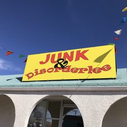 Thrifty Nickel Southern Colorado - Store Front Sign for Junk & Disorderlee @ 811A West 4th Street Pueblo, CO 81003