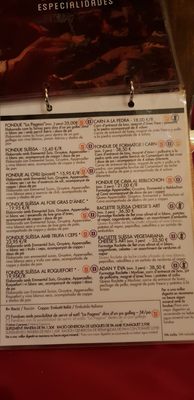Menu photo 1 Cheese's Art Barcelona, B