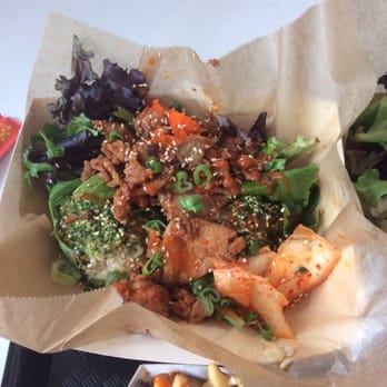 KoJa Kitchen - Chicken w brown rice - Asian Fusion Near Me - Berkeley, California KoJa Kitchen - Chicken w brown rice - Asian Fusion Near Me - Berkeley, California