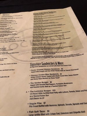 Menu photo 8 The Lockview Akron, OH