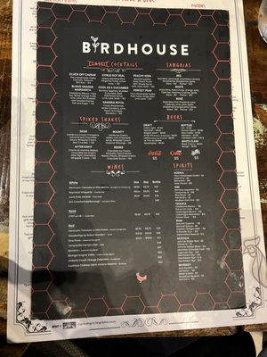 Menu photo 3 Birdhouse Wingerie & Bar Dollard-des-Ormeaux, QC