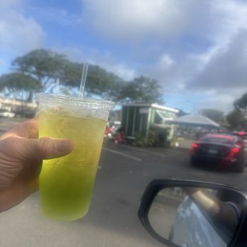 Holoholo Drive Thru Espresso - Cheers to that green apple Red bull boost! - Coffee & Tea Near Me - Kaneohe, Hawaii