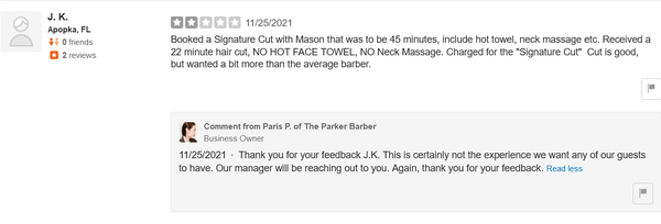 The Parker Barber by null