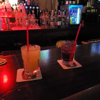 Lukes Lounge - two cocktails on the bar - Lounges Near Me - Dixon, California