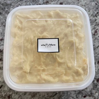 whaT’s More cake studio  - Durian Box Cake $36 - Custom Cakes Near Me - Sunnyvale, California