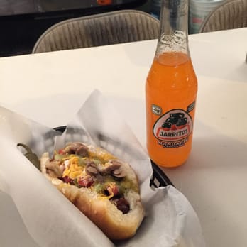 Nogales Hot Dogs - Nogales Hot Dog with Mandarin Jarritos - Hot Dogs Near Me - Phoenix, Arizona Nogales Hot Dogs - Nogales Hot Dog with Mandarin Jarritos - Hot Dogs Near Me - Phoenix, Arizona