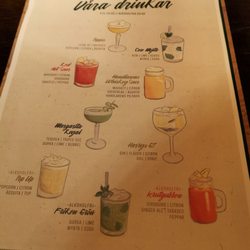 Harrys Ullared - Drinkmeny