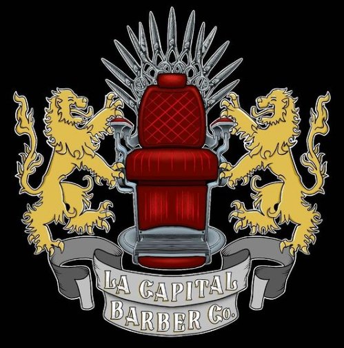 La Capital Barber Logo