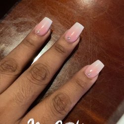 Sparkle Nails & Spa - Full set ombré French tip