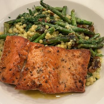 Marketplace Café at Nordstrom - Salmon & Couscous - New American Near Me - Arlington, Virginia Marketplace Café at Nordstrom - Salmon & Couscous - New American Near Me - Arlington, Virginia