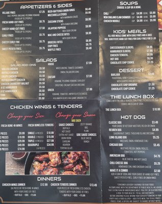 Menu photo 1 The Burger Grille Uxbridge, MA Menu photo 1 The Burger Grille Uxbridge, MA