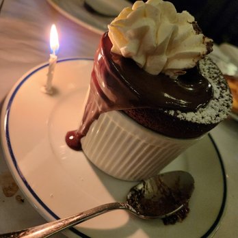 Petit Trois - Chocolate souffle - French Near Me - Sherman Oaks, California Petit Trois - Chocolate souffle - French Near Me - Sherman Oaks, California