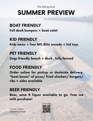 Menu photo 1 The Sitting Duck Bigfork, MT