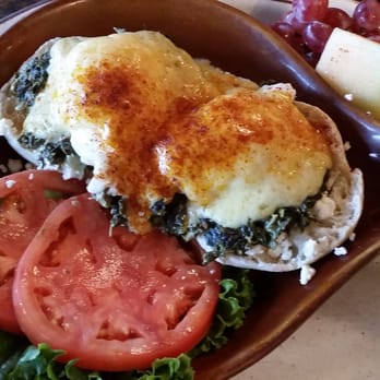 Brigs Great Beginnings - Florentino Benedict - Creamed spinach and feta cheese - Breakfast & Brunch Near Me - Raleigh, North Carolina Brigs Great Beginnings - Florentino Benedict - Creamed spinach and feta cheese - Breakfast & Brunch Near Me - Raleigh, North Carolina